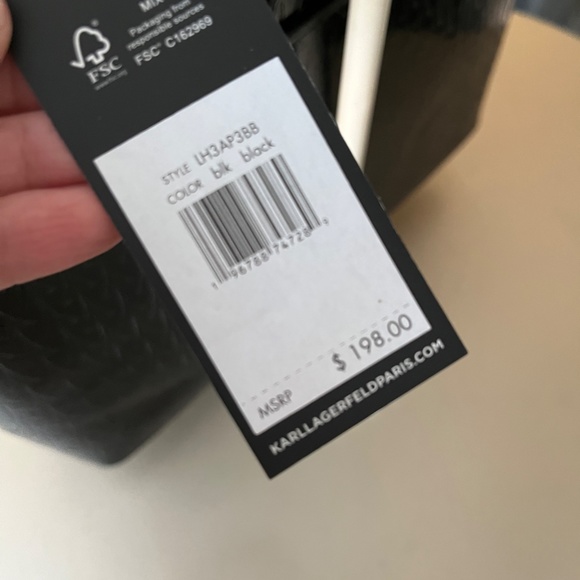 Karl Lagerfeld Tote Paris Patent Leather - Picture 7 of 10